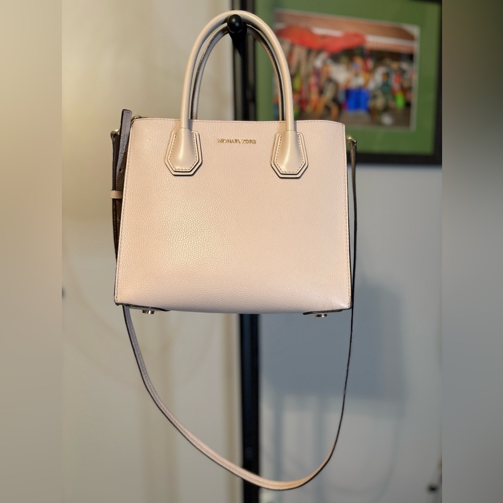 Michael Kors Light Beige Satchel Bag